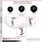 Service Caster Tool Box Caster Wheel Set 5'' Glass Filled Nylon Swivel Casters, 4PK TOOL-SCC-20S520-GFNB-TLB-2-R-2 - alternate 5